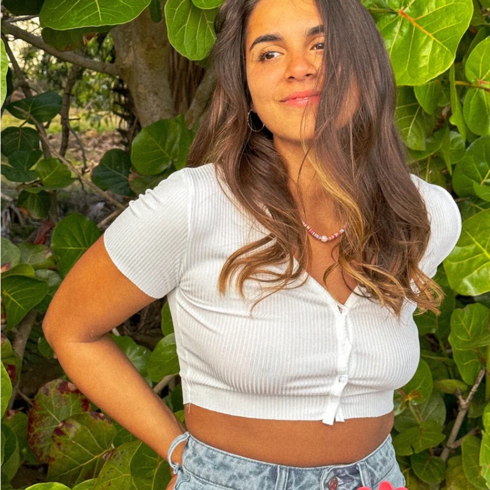 Mid summer crop top Eliyas boutique